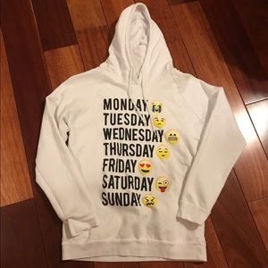 Weekdays Emoji Hoodie